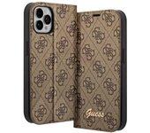 Funda Folio para iPhone 14 Pro Printed 4G Trendy Marrón