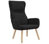 Silla Velvet Black Relax