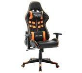 Silla gaming VIDAXL Multicolor PVC (67x61x133 cm)