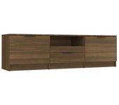 Mueble para TV Roble marrón 140x35x40 cm Madera multicapa