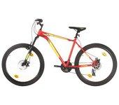 Bicicleta Montaña 21 Velocidades 27,5 Pulgadas Rueda 50 Cm Rojo Vidaxl