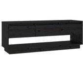 Mueble de TV VIDAXL Negro Madera (110.5x34x40 cm)