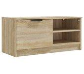 Mueble TV Sonoma Roble 80x35x36,5 cm Madera multicapa