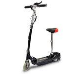 Patinete Eléctrico Con Asiento Negro 120 W Vidaxl