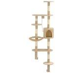 Árbol para gatos con Rascadores de Sisal by Wall 194 cm Beige