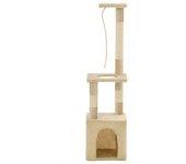 Árbol para gatos con arañazos en sisal 109 cm Beige