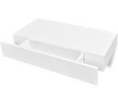 Estanteria VIDAXL Blanco Tablero DM (48x25x8 cm)