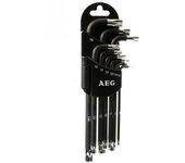 AEG Set de 9 llaves estrella torx