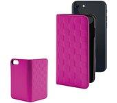 Ksix Folio Soft Funda Fucsia para iPhone 7/8/SE 2020