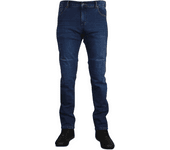 RST Pantalones de Moto  Tapered-Fit Short Azul