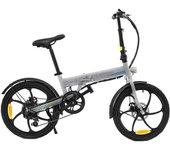 smartGyro Ebike Crosscity Negro, Plata 50,8 cm (20") Litio