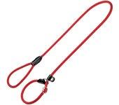 Correa HUNTER Freestyle Retriever para perros - 170 cm (L), diámetro 10 mm, rojo