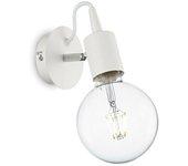 Edison Moderno Apliques Metal Blanco 1 Luz E27