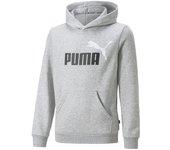 Sudadera de puma ess+ 2 col big logo infantil