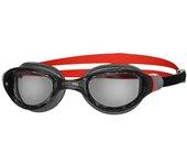 Gafas de natación zoggs phantom 2.0 black red