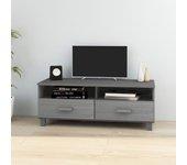 Mueble de TV VIDAXL Gris Madera (106x40x40 cm)