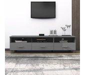 Mueble de TV VIDAXL Gris Madera (158x40x40 cm)