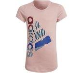 Camiseta adidas girl power girl mauve