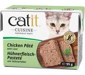 Paté de Pollo con Hígado para gato CATIT Cuisine, 95g