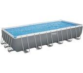 Bestway Piscina Tubular Rectangular 56475 Power Steel 732x366x132cm