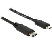 DeLOCK 83602 cable USB 1 m USB C Micro-USB B Negro