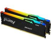 Kingston FURY Beast RGB DDR5 4800MHz 32GB 2x16GB CL38