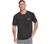 Camiseta SKECHERS Hombre (Poliéster - Negro - M)