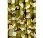 Cortinas de camuflaje forradas (Paquete de 2) 138cm x verde del ejército