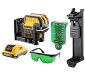 DEWALT - NIVEL LASER BATERIA 5 PUNTOS VERDE DEWALt DCE0825D1G