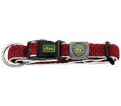 Hunter Hilo Vario Basic Collar rojo para perros