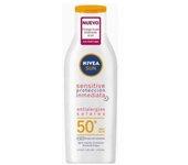 Leche Solar NIVEA Sun Sensitive SPF 50 (200 ml)