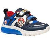 Geox Zapatillas J Ciberdron E Super Mario para niño 3 UK azul oscuro/azul royal