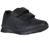 Zapatos escolares Pavel para niños de Geox 9 UK Child negro