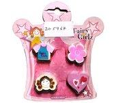 Borradores de flores de Fairy Girlz (Paquete de 4) One Size