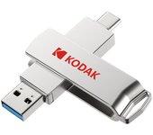 KODAK X203 USB3.2 Mini Metal PSSD 256GB 2 en 1 unidad externa de estado sólido 128GB 512GB 1TB para ordenadores portátiles PS5 XBOX PS4 128GB