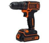 Taladro atornillador 18v bdcdc18k-qw black+decker