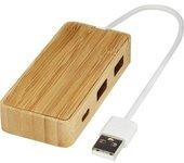 Hub USB 3.0 Tapas Bamboo One Size natural