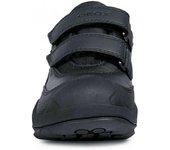 Zapatillas Geox Childrens / Kids Savage de piel 10 UK negro