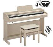 YAMAHAARIUS YDP-165WA (white ash finish) height adjustable chair included ARIUS electronic piano