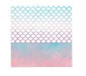 Elegant Mermaid Scales Disposable Napkins (Pack of 20)