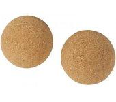 Pelotas de yoga de corcho Trikona One Size natural