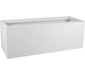 Macetero EDA Graphit Up Rectangular Blanco 79,5 x 29,5 x 29,5 cm