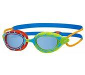 Gafas de natación zoggs predator infantil green/red