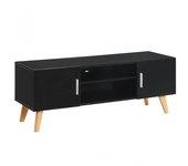 Mueble para TV Negro 120x40x46 cm en MDF