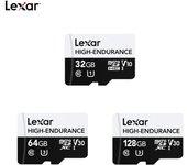 Cámara Lexar 32/64/128GB 1080-4K grabadora de coche tarjeta de memoria TF profesional tarjetas de UHS-I microSDHC/microSDXC™ de alta resistencia