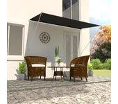 vidaXL Toldo retráctil 350x150 cm gris antracita