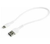 Startech CABLE 30CM LIGHTNING BLANCO