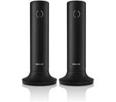 Teléfono Fijo PHILIPS M4502B Duo Negro