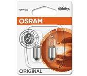 Kit 2 Lámparas Ba9S 12V5W Originales Miniwatt® OSRAM