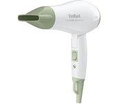 Tefal HV1721 Ultra Compact Travel Mini Secador de pelo Potente rápido 2 velocidades 1200W Blanco